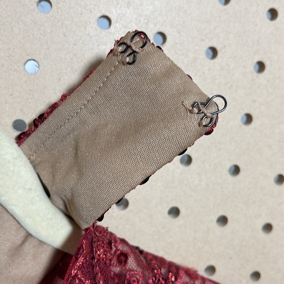 MNM COUTURE
NF BY NOUR N0293 DRESS burgundy - Picture 10 of 17